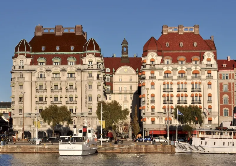 7A kontorshotell Strandvägen fasad