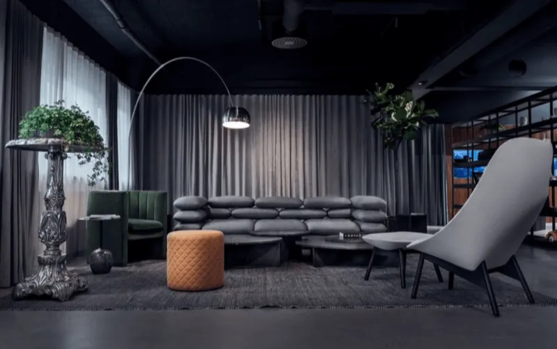 Heima kontorshotell Kemistvägen 2A, lounge område